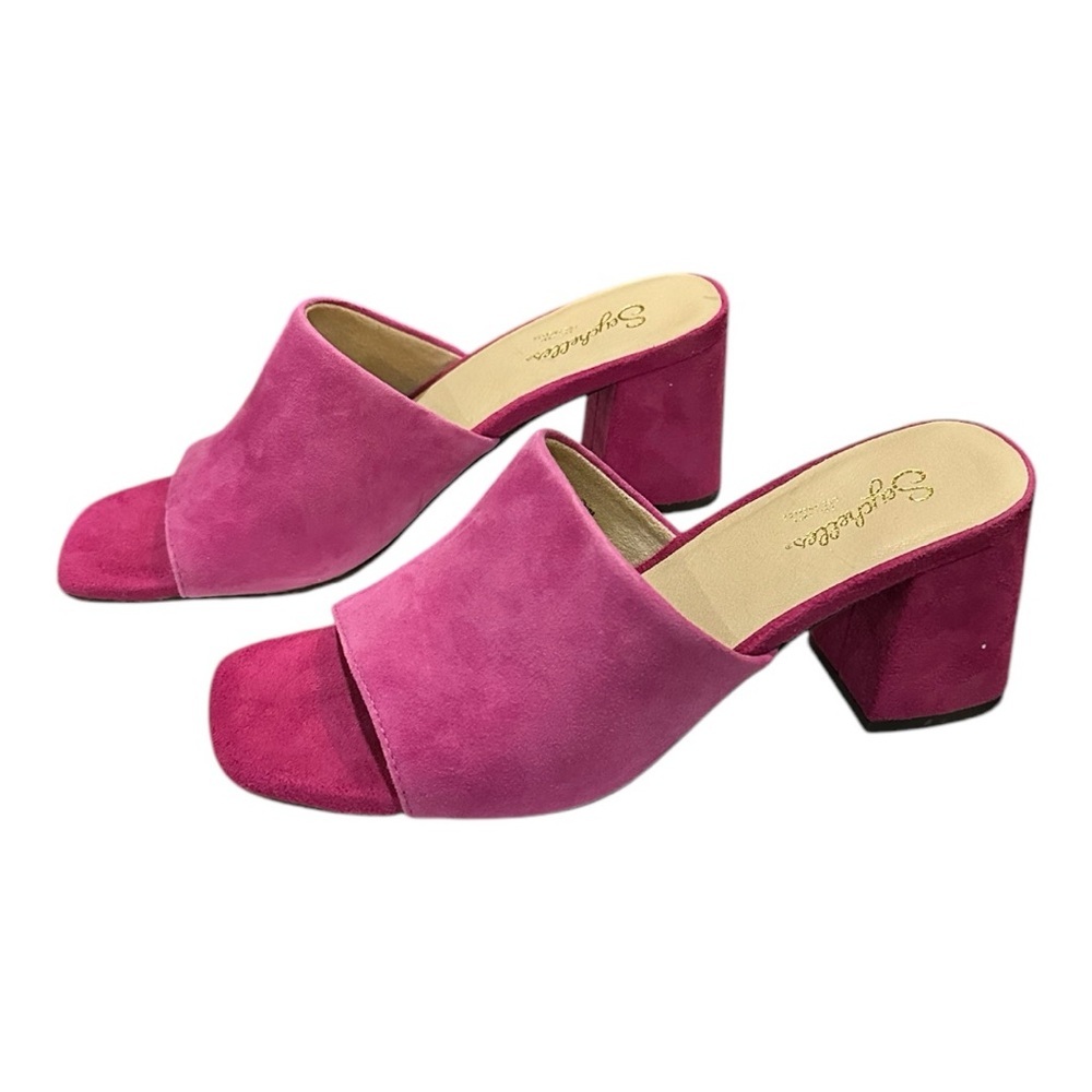 Seychelles Adapt Suede Heels - Fuchsia, Size: 6.5, NWB